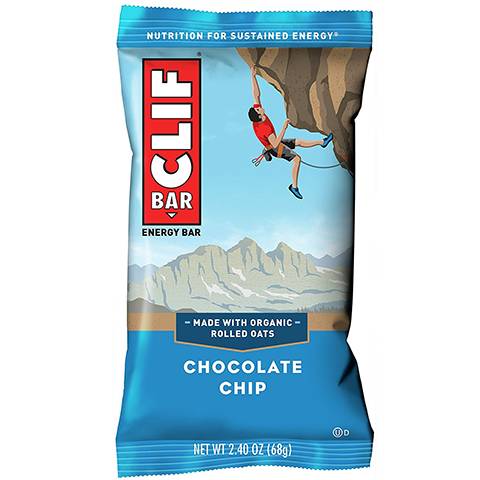 Order Clif Chocolate Chip 2.4oz food online from 7-Eats store, Encinitas on bringmethat.com