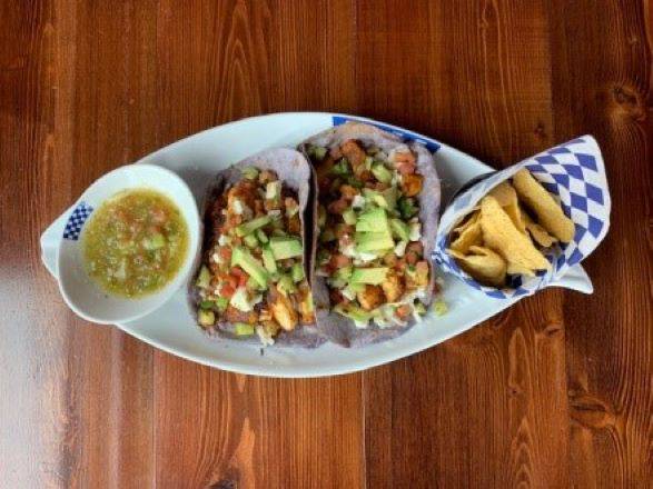Order Unforgettable Sea Cod Tacos food online from Duke Seafood (Ruston Way) store, Tacoma on bringmethat.com