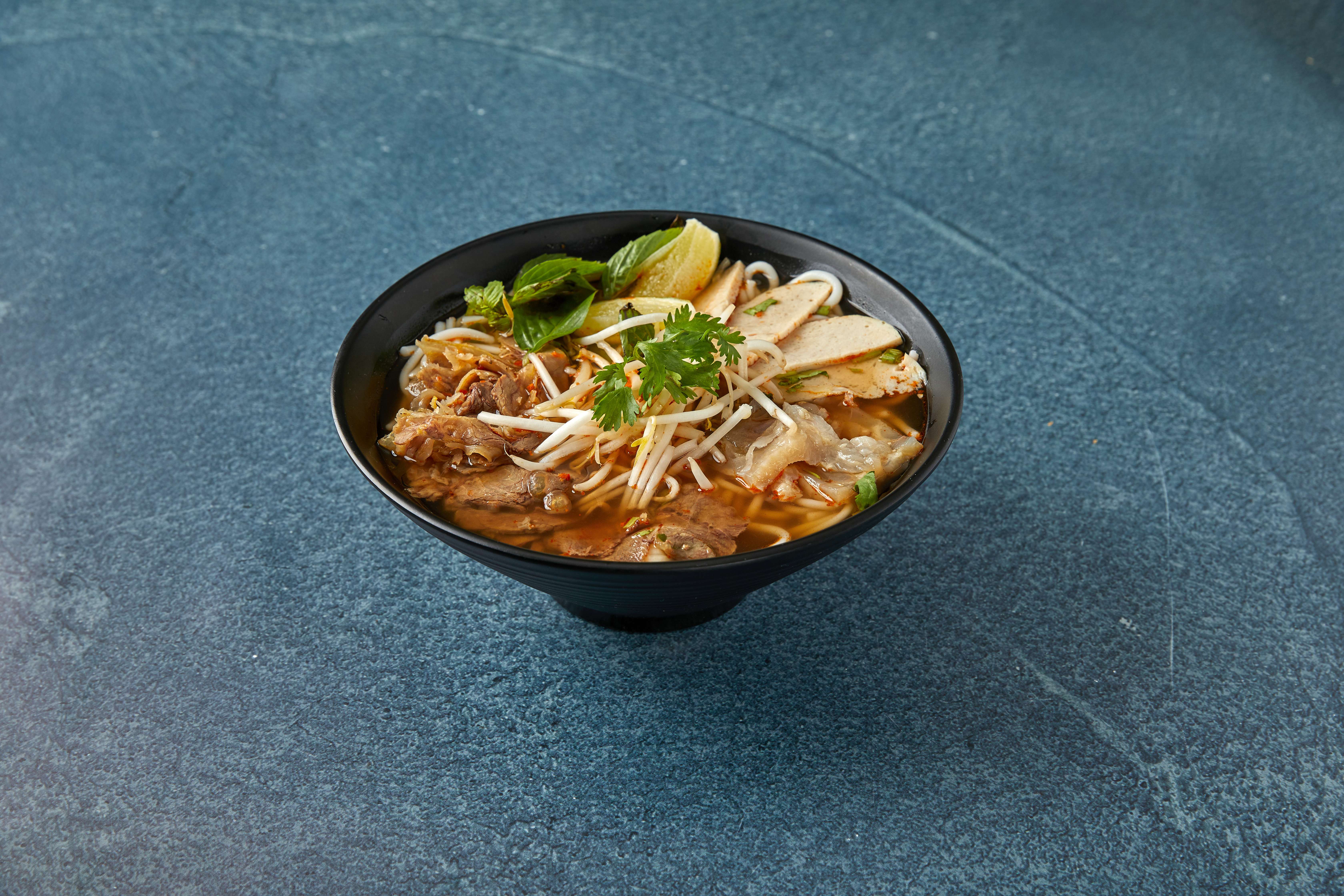 Order 19. Large Special Spicy Noodle Soup food online from Pho Viet store, San Rafael on bringmethat.com