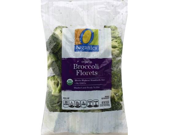 Order O Organics · Organic Broccoli Florets (18 oz) food online from Albertsons Express store, Fort Worth on bringmethat.com