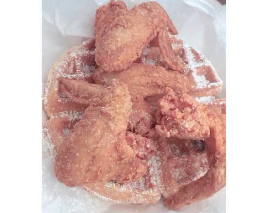 Order Chicken and waffles  food online from Eatz By Marie store, Calumet Park on bringmethat.com