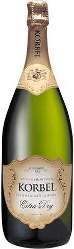 Order Korbel Extra Dry 750ml food online from Bws Beverage 2 store, Chicago on bringmethat.com