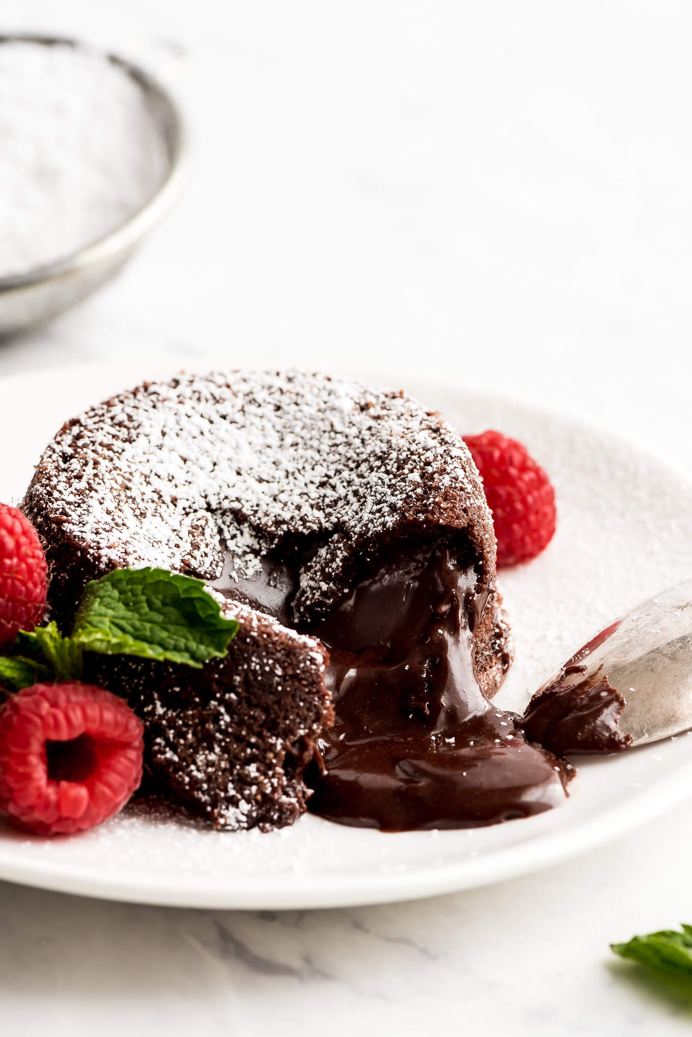 Order Molten Chocolate Cake food online from Mr. Krabs Hut store, Morrow on bringmethat.com