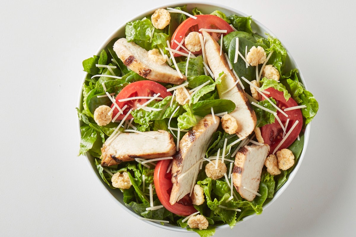 Order SUPERGREEN CAESAR SALAD food online from Tropical Smoothie Cafe store, McAllen on bringmethat.com