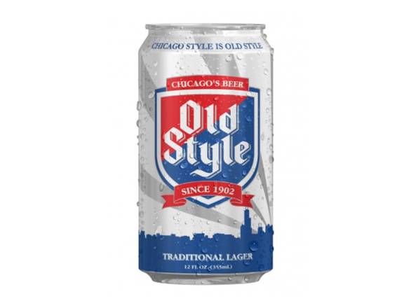 Order Old Style Beer - 12x 12oz Cans food online from Kirby Food & Liquor store, Champaign on bringmethat.com