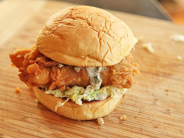 Order Flounder Sandwich food online from J.R. Crickets store, Smyrna on bringmethat.com
