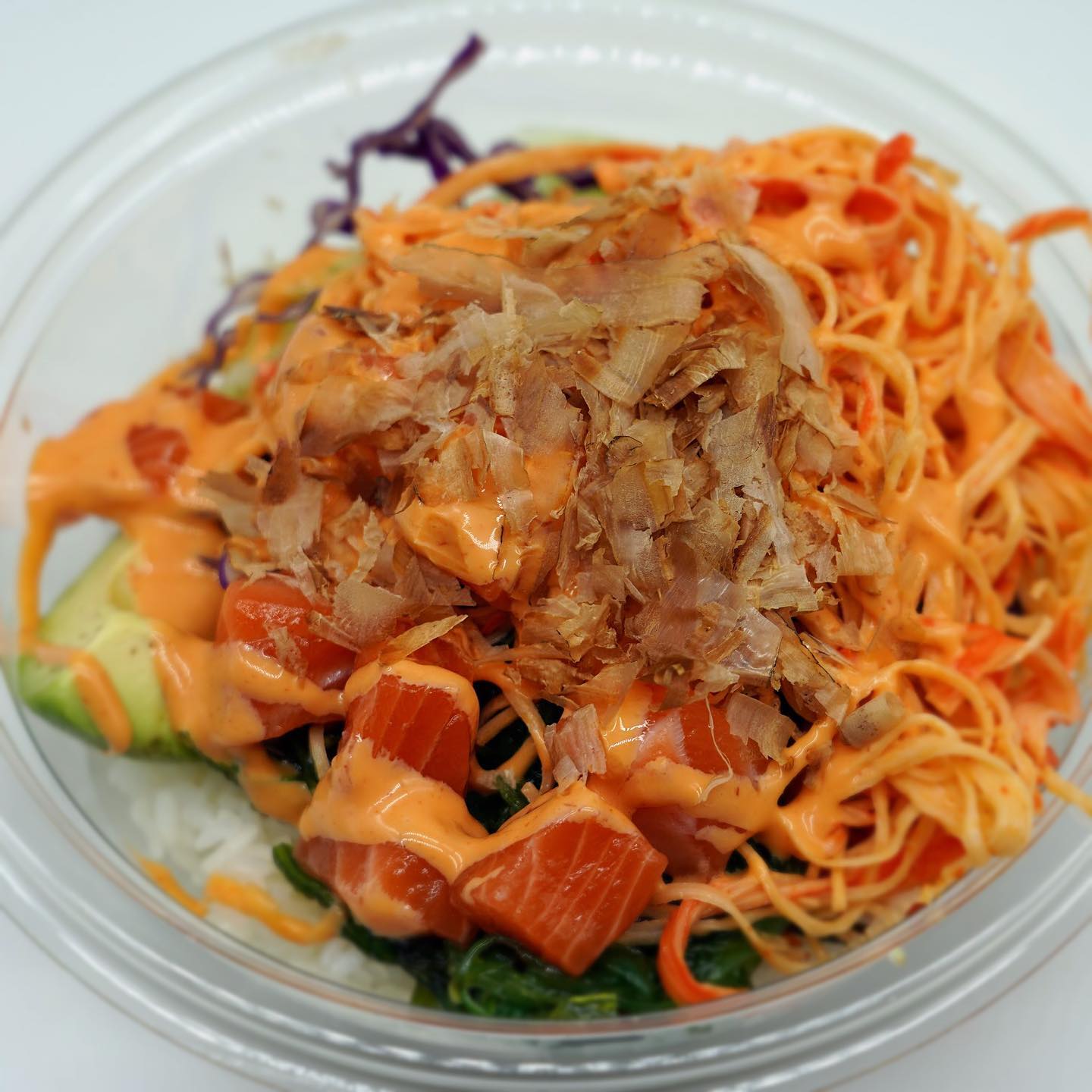 Order Large T-Op Poke Bowl food online from T-Op Cold Grill Ice Cream store, Spring Hill on bringmethat.com