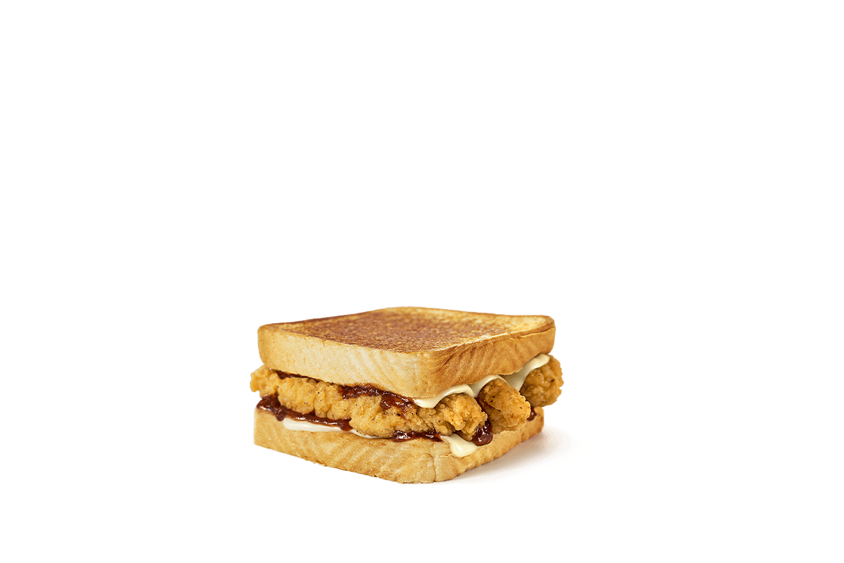 Order Honey BBQ Chicken Strip Sandwich food online from Whataburger store, Baytown on bringmethat.com