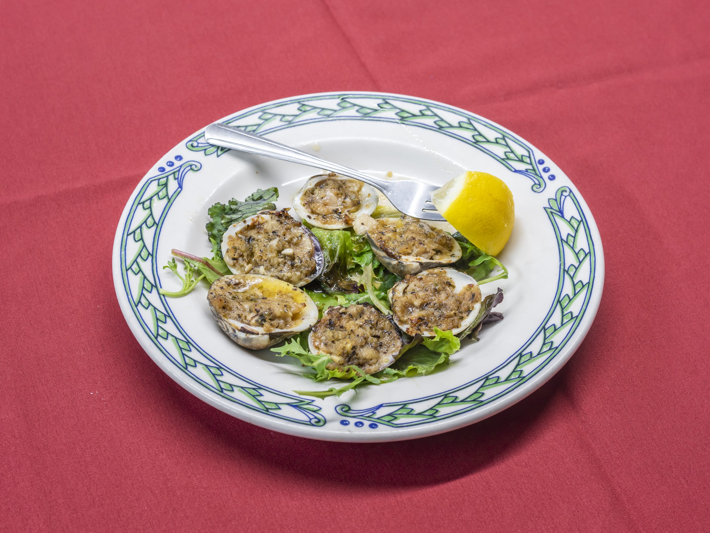 Order Clams Oreganata food online from Fratello's store, Sea Girt on bringmethat.com