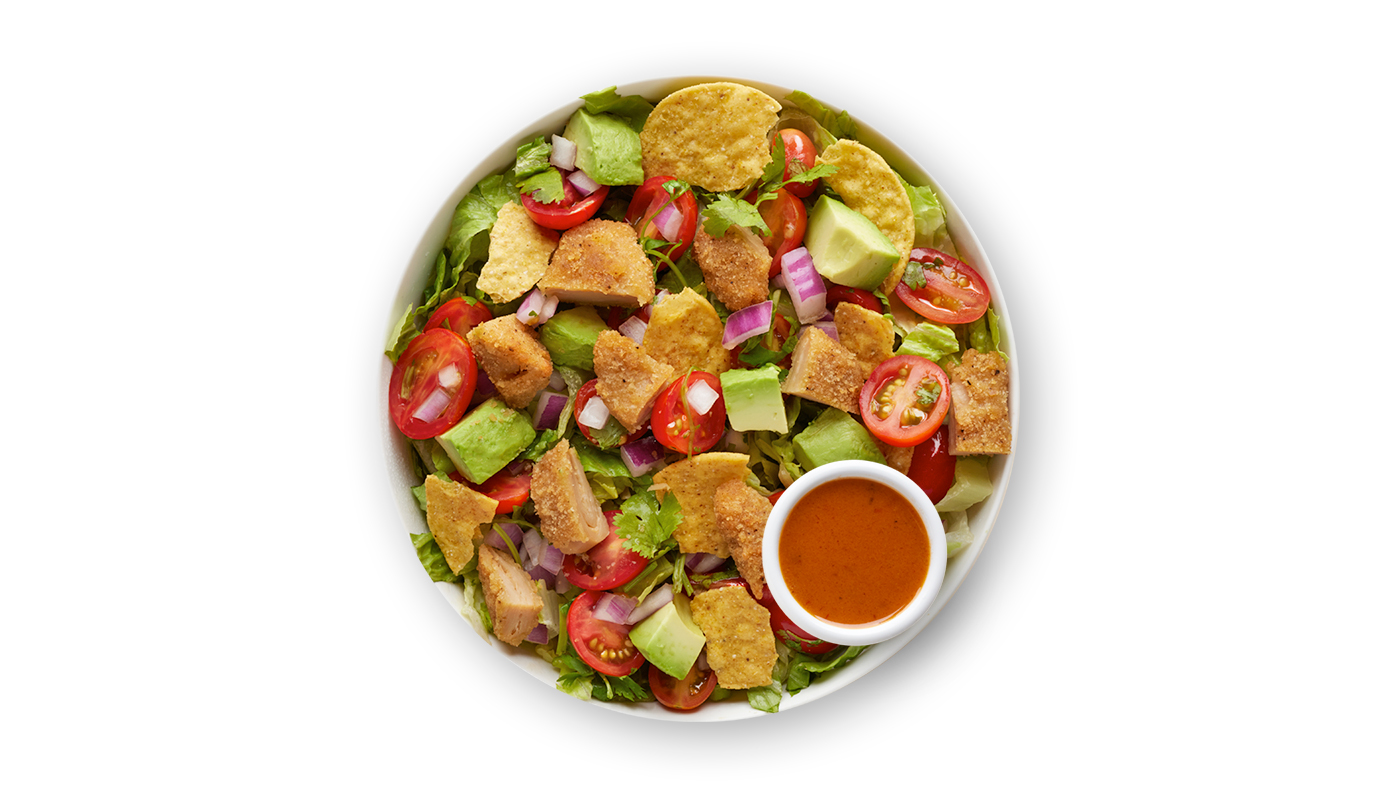 Order Chipotle Cowboy + Breaded Daring Chicken (100% Plant-Based) food online from Just Salad store, New York on bringmethat.com