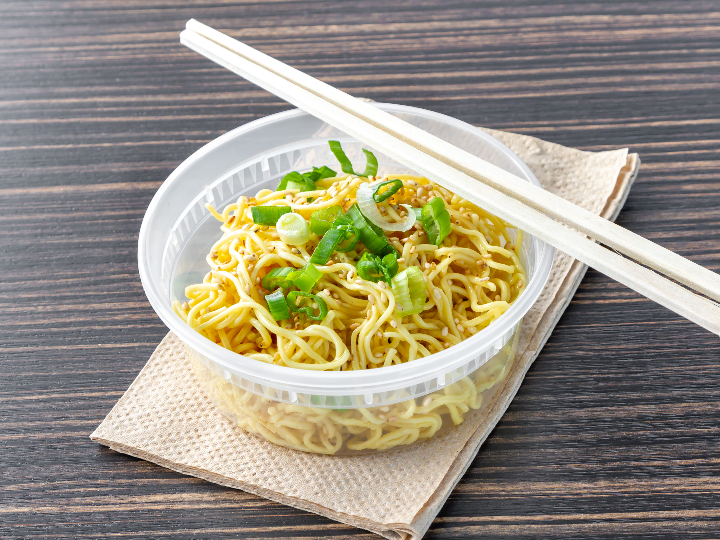 Order Sesame Noodles 8oz food online from Pure Poke And Prep store, Tucson on bringmethat.com