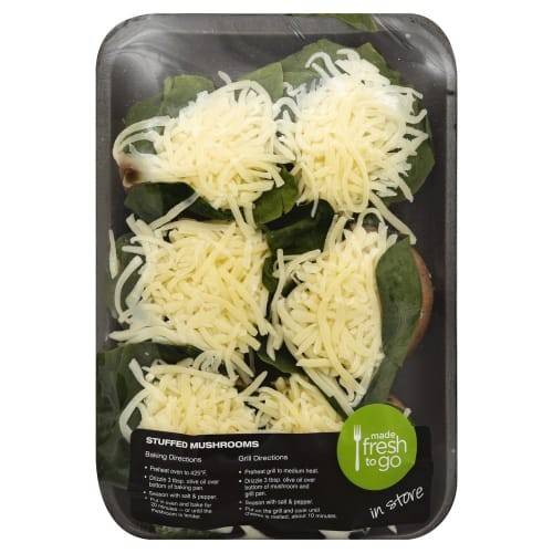 Order Fresh to Go · Spinach & Mozzarella Mushrooms (6 ct) food online from Albertsons Express store, Gallup on bringmethat.com