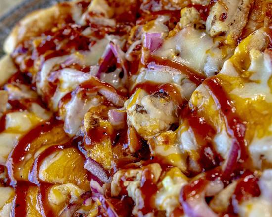 Order Baked Bbq Chicken Pizza food online from The Dock 231 store, Lafayette on bringmethat.com
