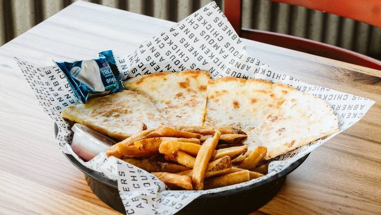 Order Cheese Quesadilla food online from Abner'S Famous Chicken Tenders store, Memphis on bringmethat.com