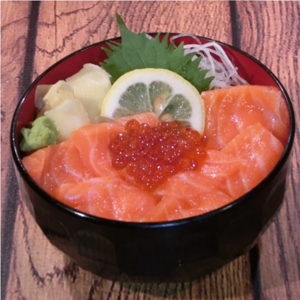 Order Sake-Ikura Bowl food online from Izakaya Takasei store, Fullerton on bringmethat.com