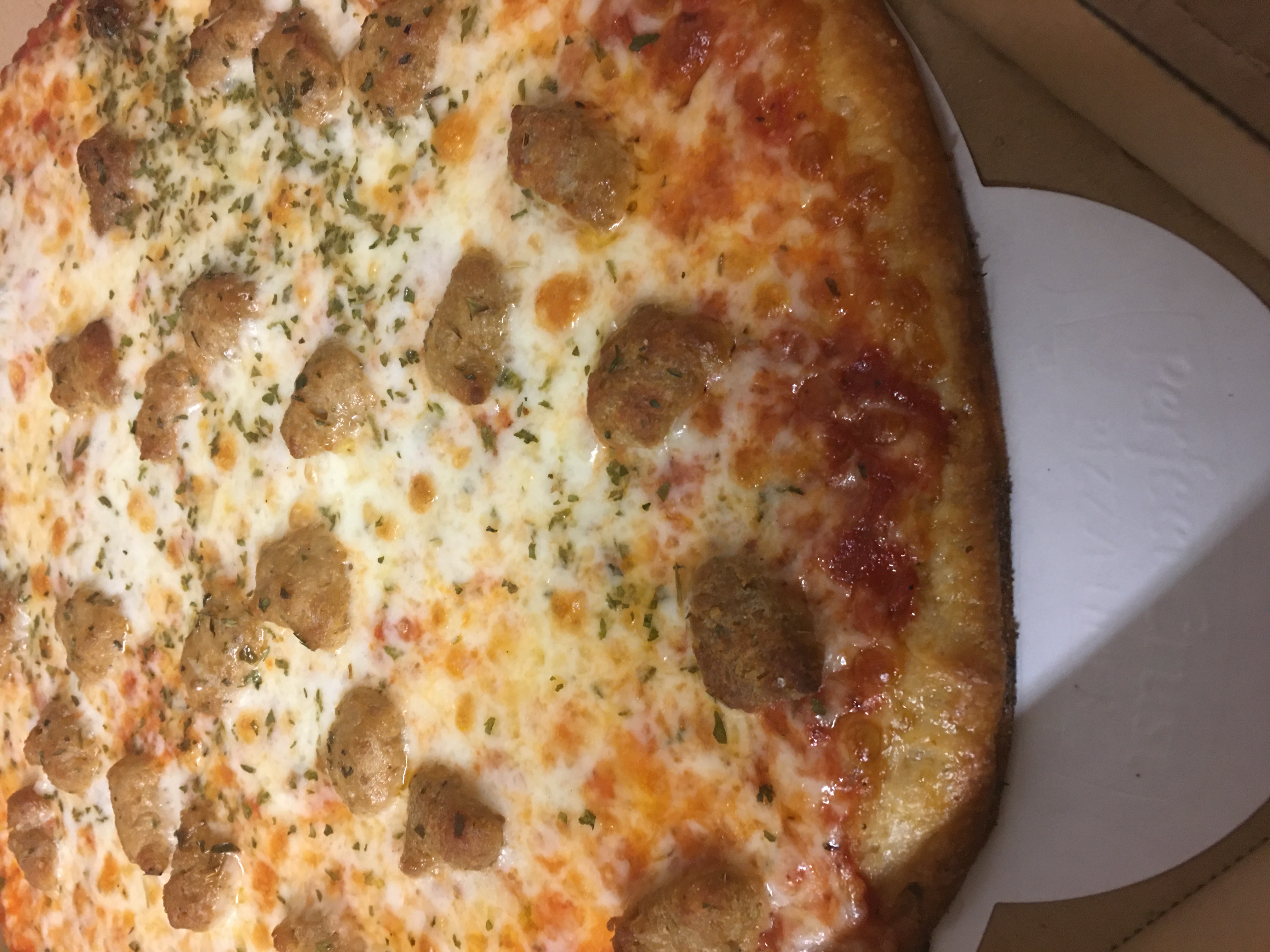 Order Gluten Free Abe Froman "The Sausage King of Chicago"  Pizza food online from Ozona Pizza store, Palm Harbor on bringmethat.com