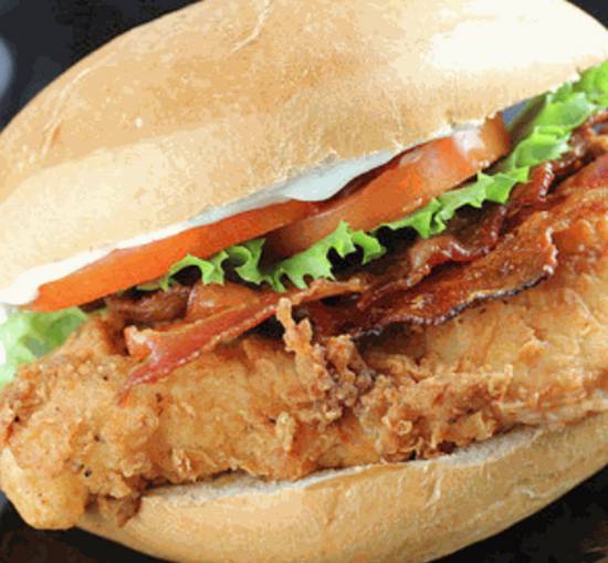 Order Chicken Bacon Ranch Sandwich food online from IV Deli Mart store, Goleta on bringmethat.com