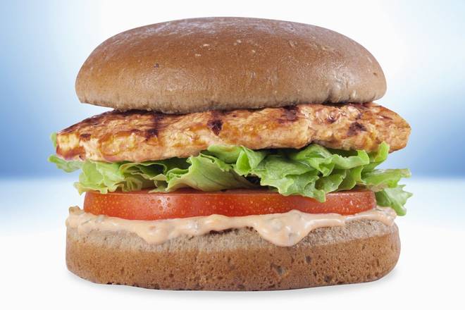 Order Grilled Chicken Sandwich food online from Baker Drive Thru store, Highland on bringmethat.com