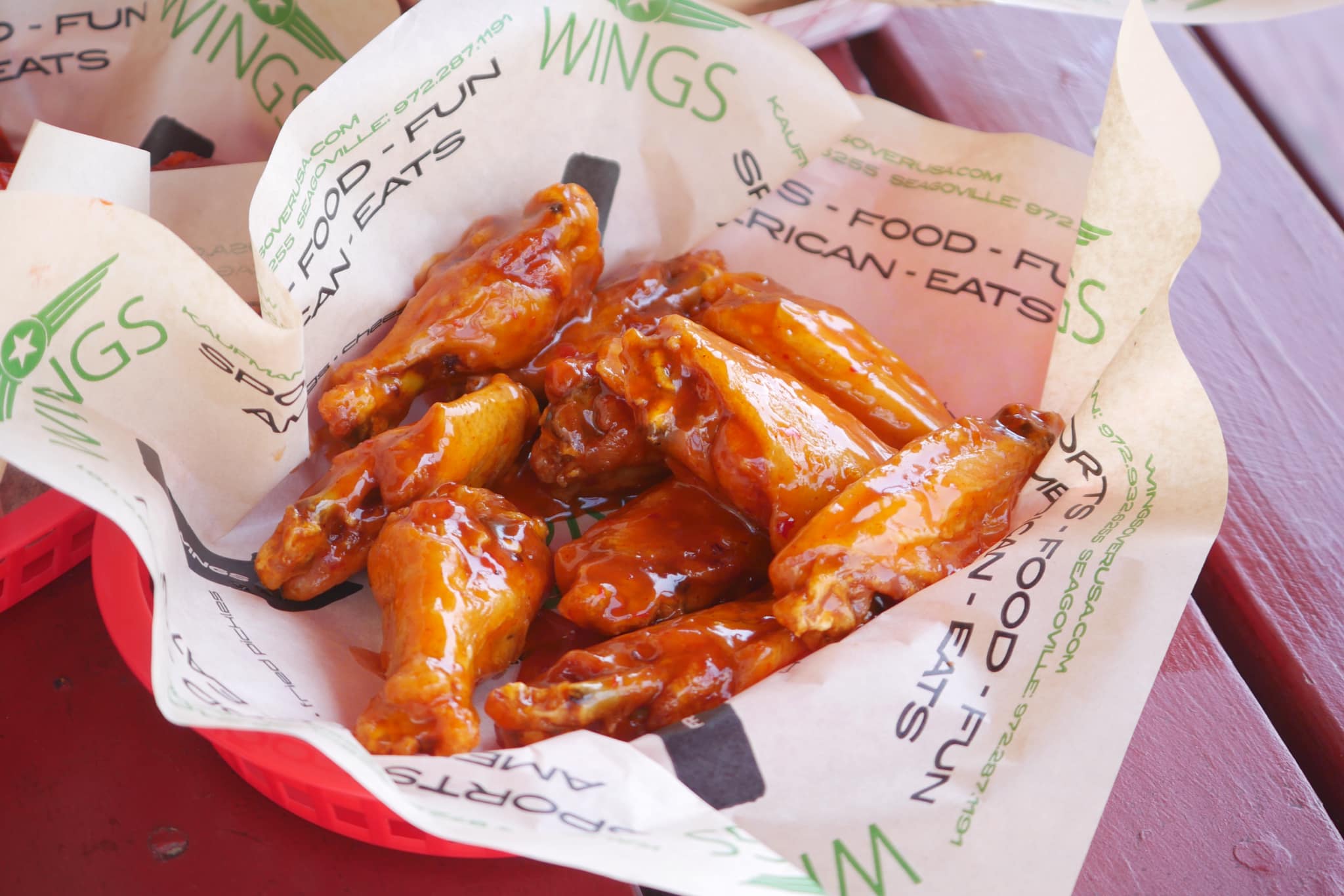 Order 6 Wings food online from Wings Over Fort Worth store, White Settlement on bringmethat.com