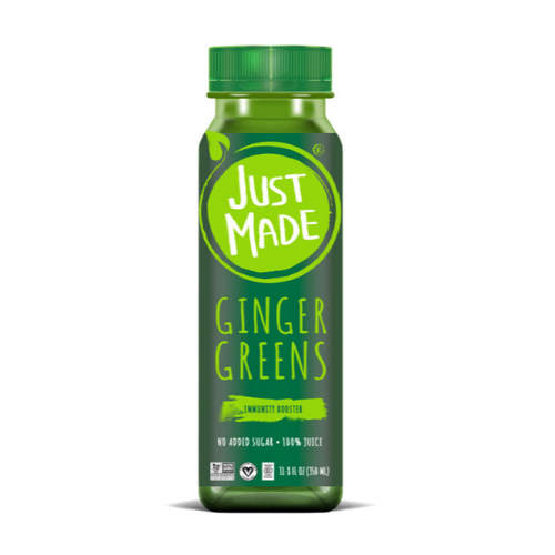 Order Ginger Greens Juice food online from Just Made store, Houston on bringmethat.com