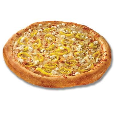 Order Spicy Mediterranean Pizza - Small 10" food online from Cottage Inn Pizza - Columbus store, Columbus on bringmethat.com