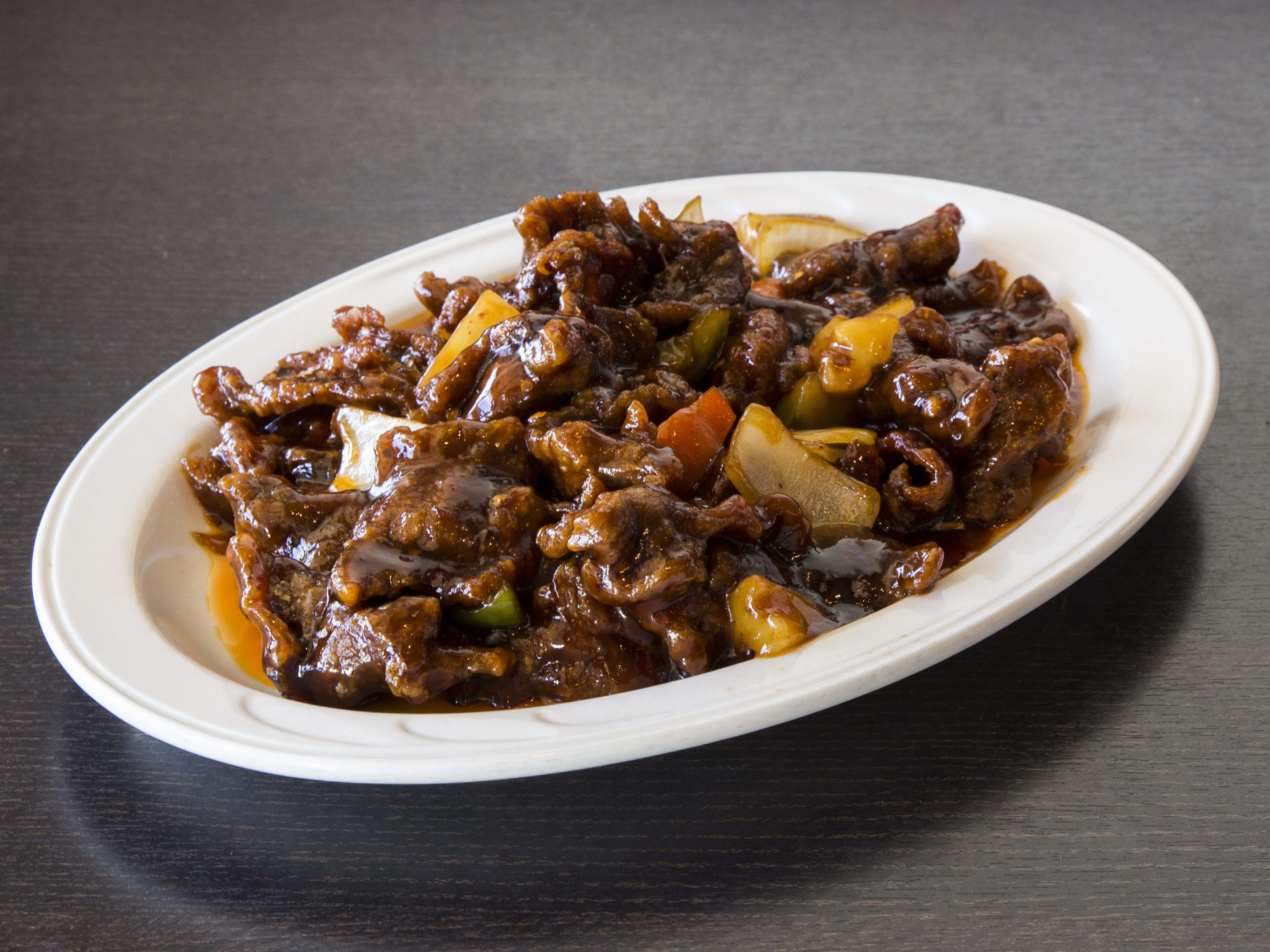 Order Pineapple Beef food online from Moon China Bistro store, Chandler on bringmethat.com