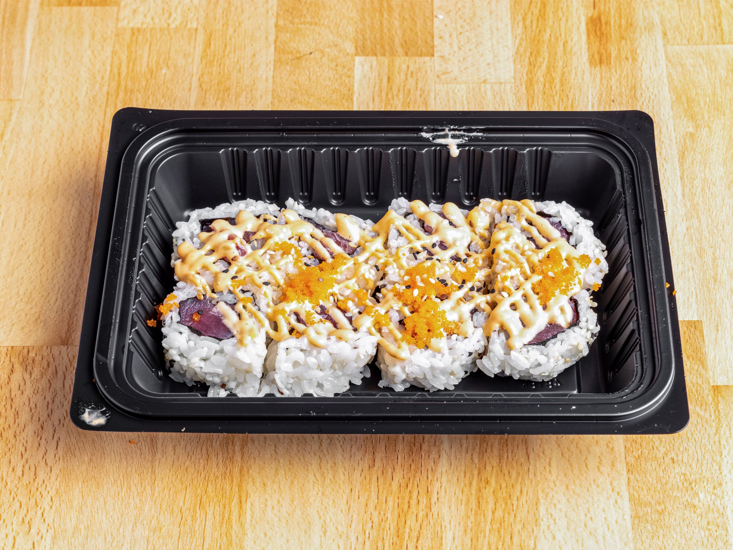Order 6. Spicy Tuna Roll food online from Buffet Dynasty store, Forest Grove on bringmethat.com