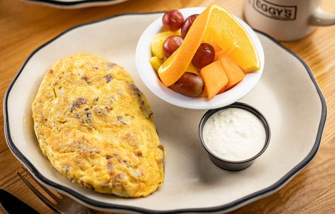 Order Gyro Omelet food online from Eggy Diner store, Minneapolis on bringmethat.com