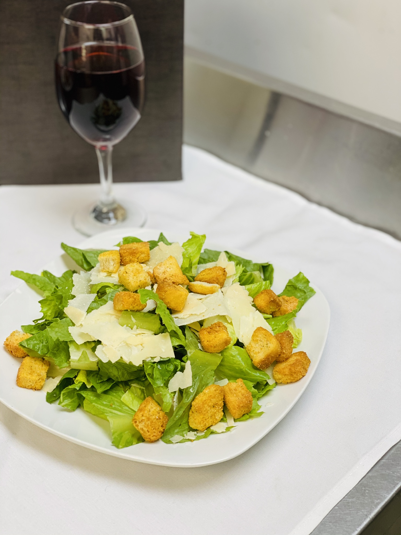 Order Cesare Salad  food online from Antonio Restaurant & Winebar store, Chester on bringmethat.com