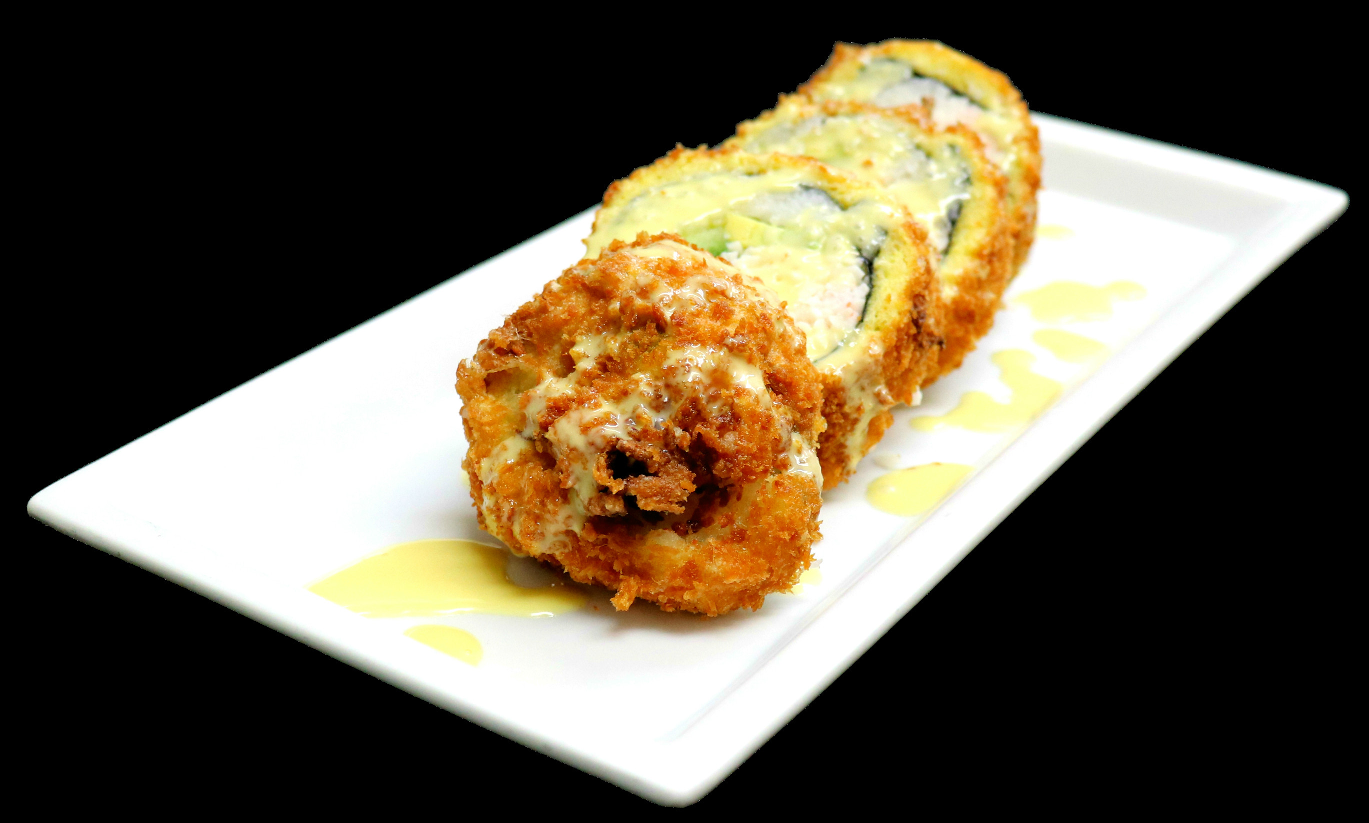 Order Crunchy California Roll food online from Toshiko Japanese Cuisine store, Hanford on bringmethat.com