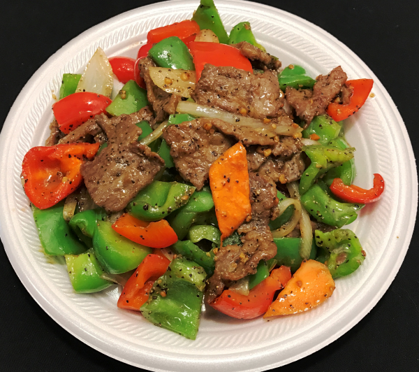 Order Black Pepper Beef food online from Red Dragon Express store, Laveen on bringmethat.com