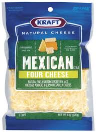 Order Kraft Mexican Four Cheese food online from Convenient Food Mart store, Chicago on bringmethat.com