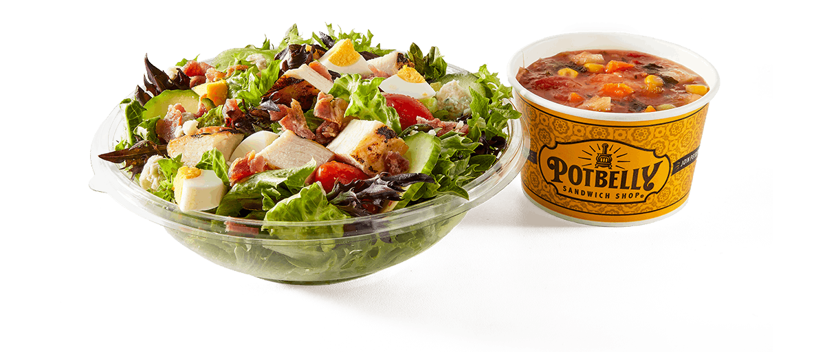 Order Half Salad + Cup of Soup food online from Potbelly Sandwich Works store, Katy on bringmethat.com