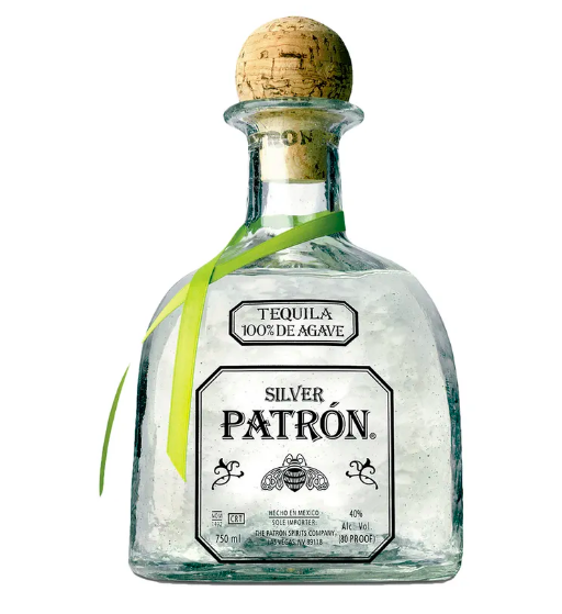 Order 750 ml. Patron Silver Tequila  food online from Broadway Liquor store, Chula Vista on bringmethat.com