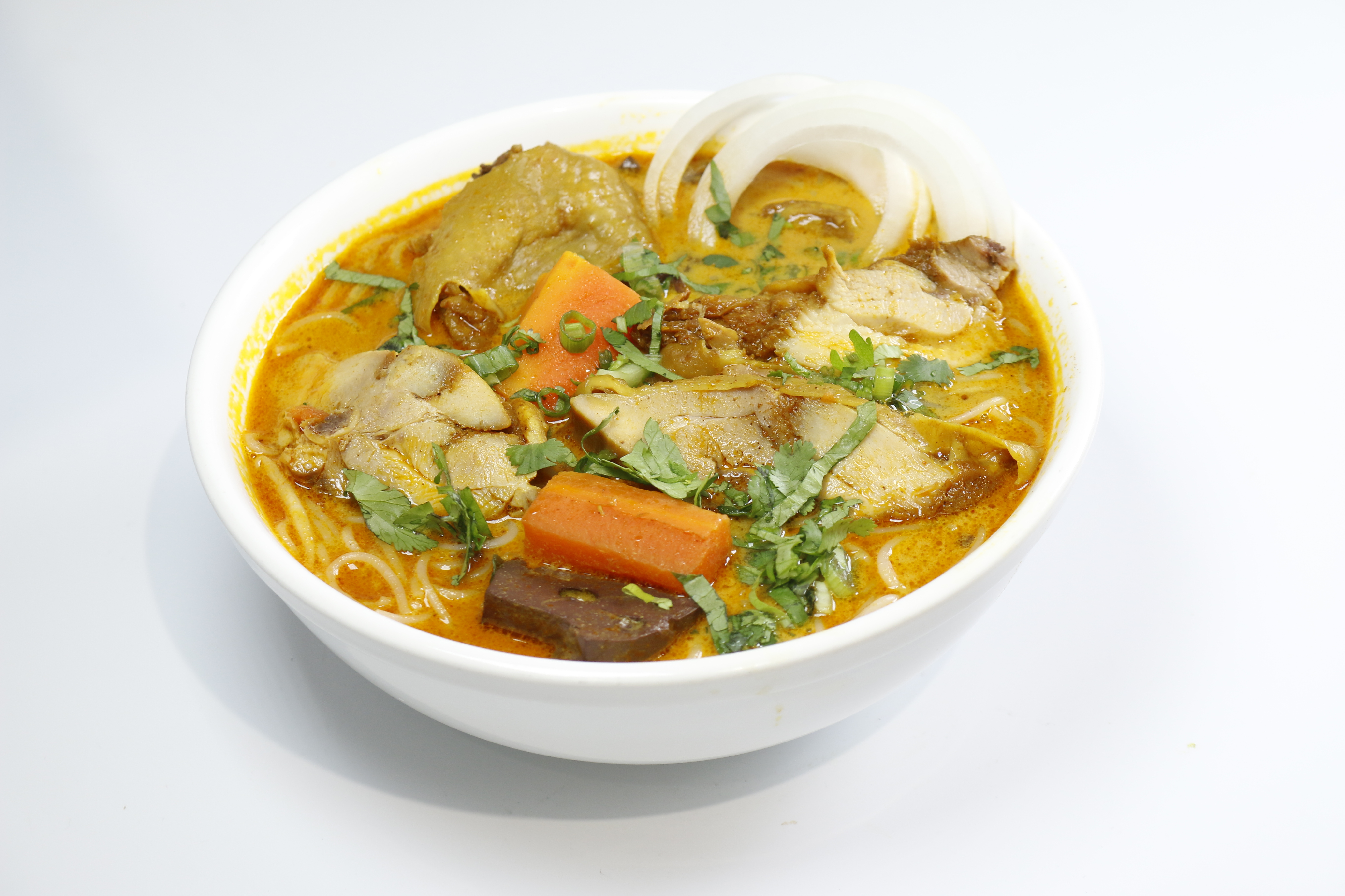 Order 4. Bun Cari Ga (Curry Chicken) food online from Little Paris store, San Francisco on bringmethat.com