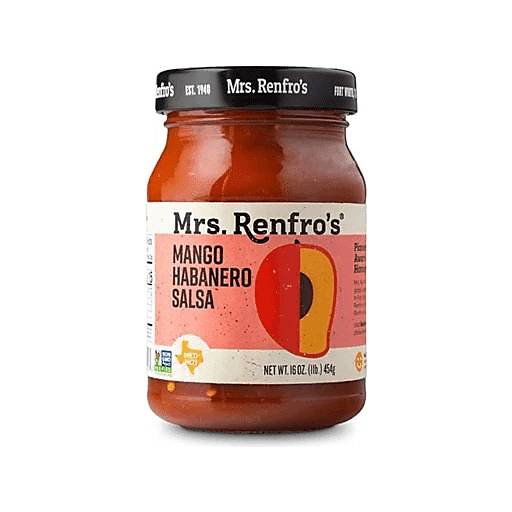 Order Mrs. Renfro's Mango Habanero Salsa 16oz food online from Everyday Needs by Gopuff store, Redding on bringmethat.com