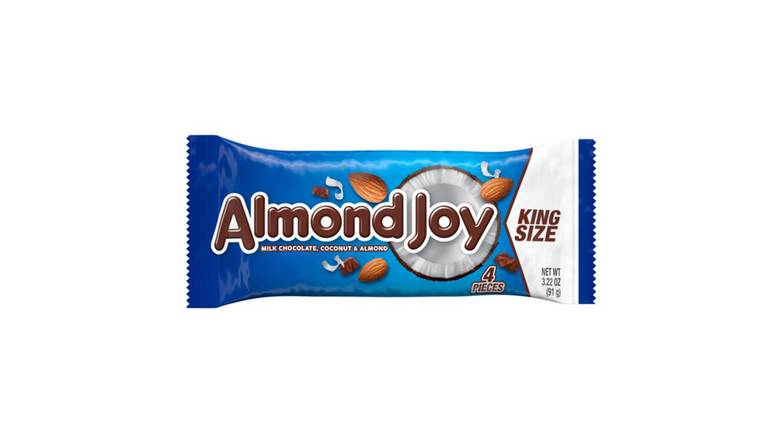 Order Almond Joy King Size Milk Chocolate Coconut and Almond food online from Route 7 Food Mart store, Norwalk on bringmethat.com