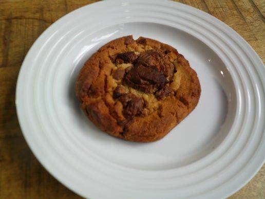 Order Reeses Peanut Butter Cup Cookie food online from Grounds Central Station store, Manassas on bringmethat.com