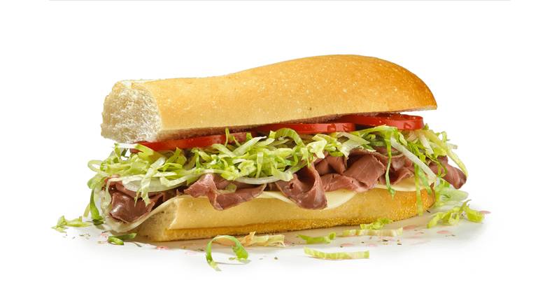 Order #6  Roast Beef and Provolone food online from Jersey Mike Subs store, San Antonio on bringmethat.com