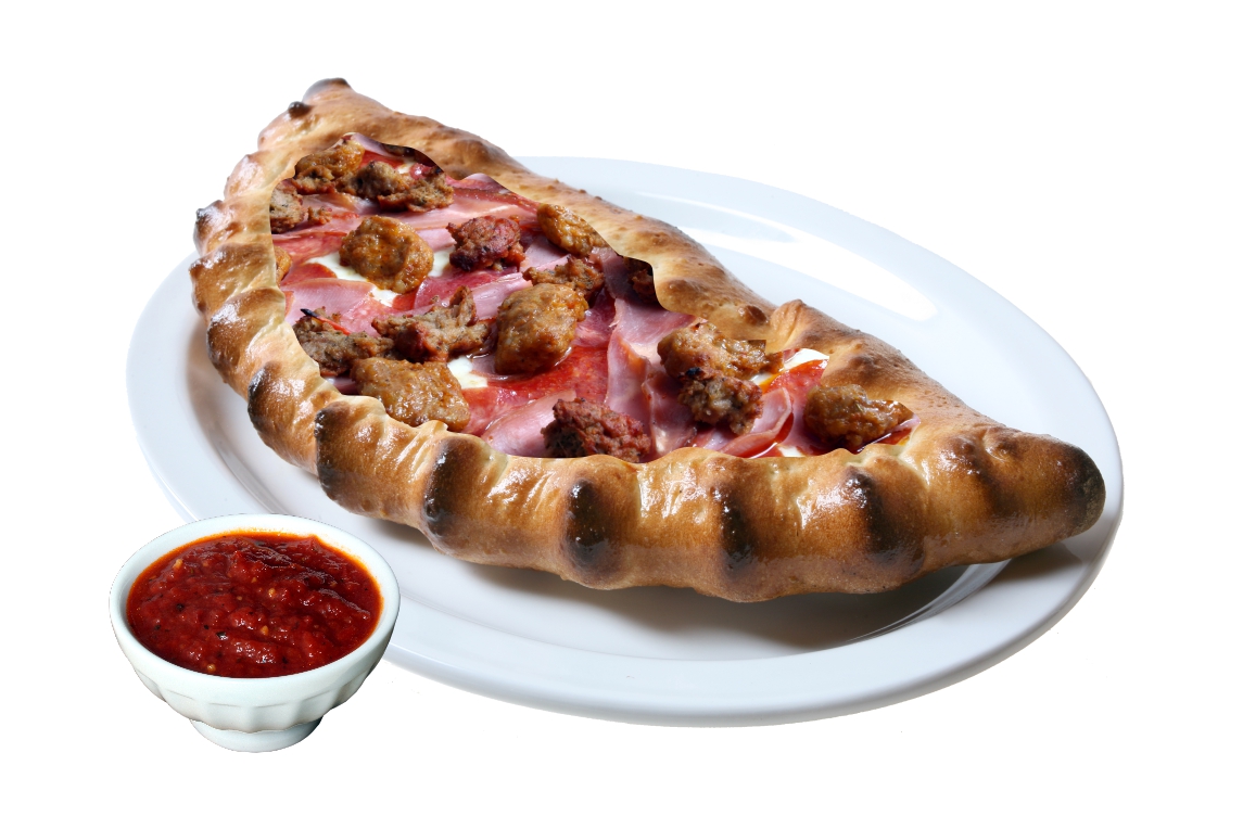 Order Meat Lovers Calzone food online from Big Mama & Papa Pizzeria store, Montrose on bringmethat.com