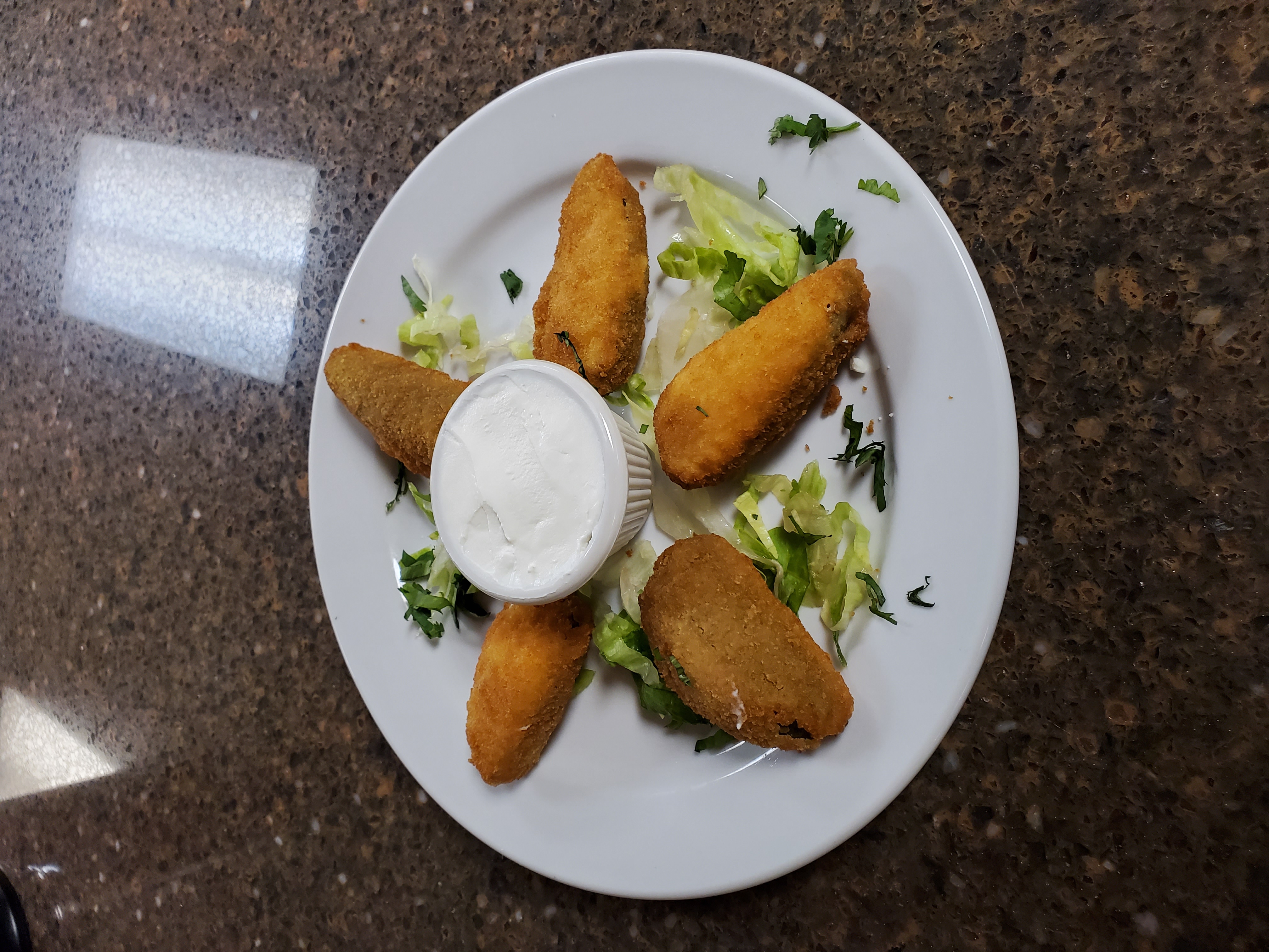 Order Jalapeno Poppers food online from The Avocado Mexican Grill store, Runnemede on bringmethat.com