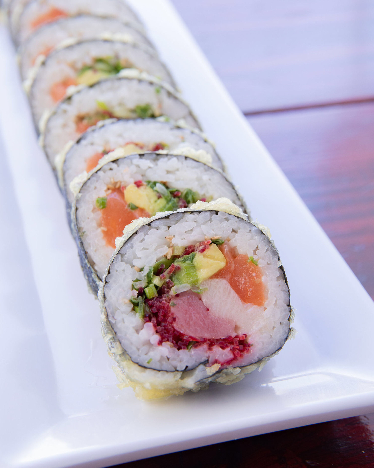 Order The New Yorker Roll food online from Meshuga 4 Sushi - N. La Brea Ave. store, Los Angeles on bringmethat.com