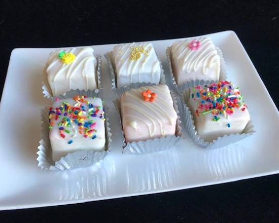 Order Assorted Petit Fours food online from The Sweet Spot Bakery store, Fort Worth on bringmethat.com