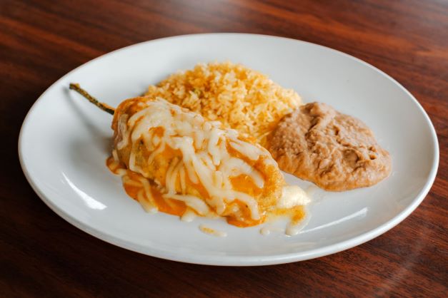 Order Chille Relleno food online from Alicia Mexican Grille store, Katy on bringmethat.com