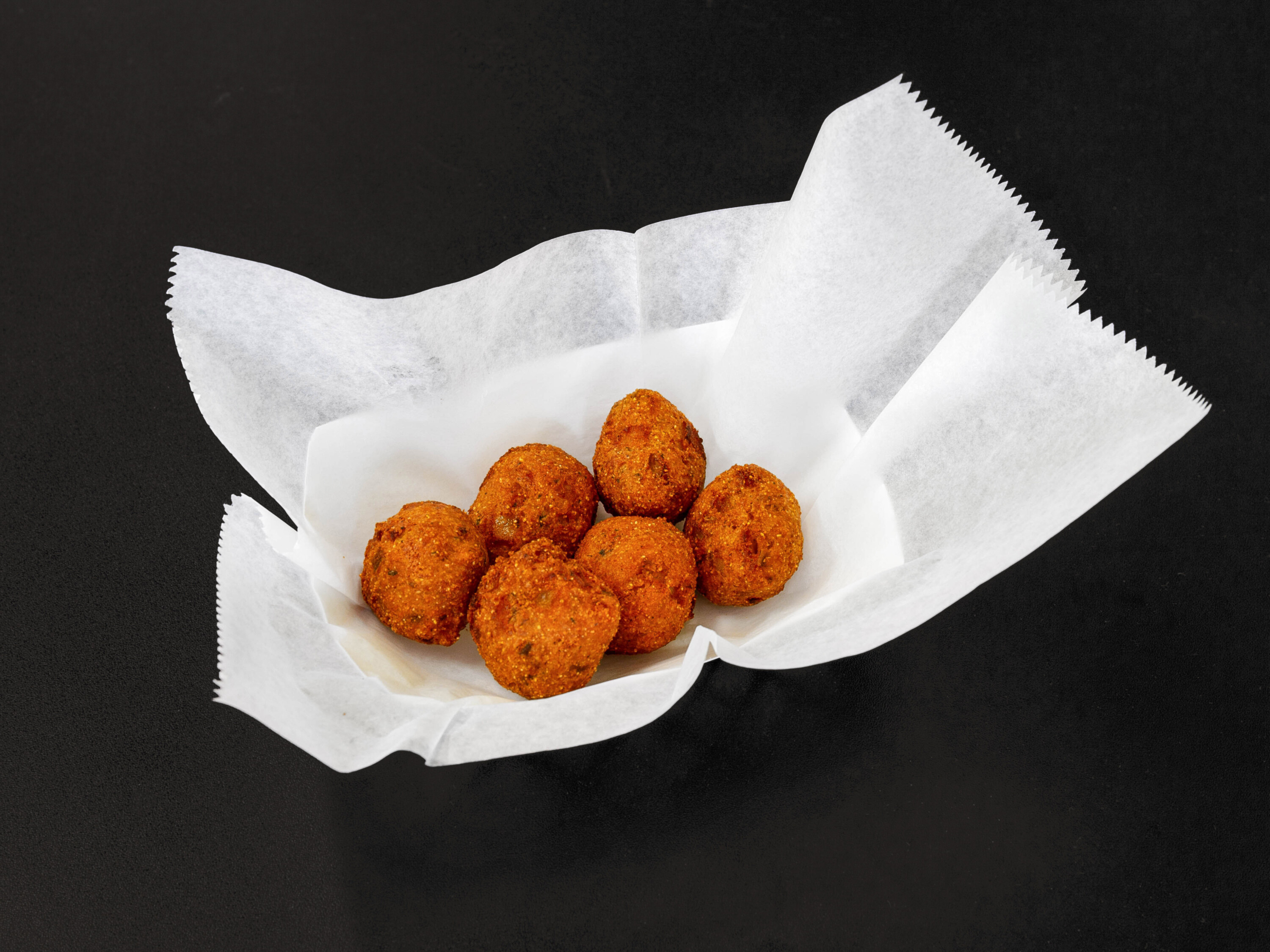 Order Jalapeno Hushpuppies food online from Philly Steak Centeral store, Kansas City on bringmethat.com