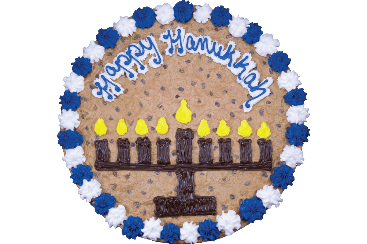 Order #229: Happy Hanukkah food online from Nestle Toll House Cafe store, Dallas on bringmethat.com