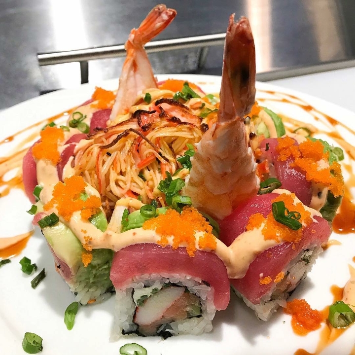 Order Volcano Roll food online from Wave Asian Bistro & Sushi store, Mount Dora on bringmethat.com