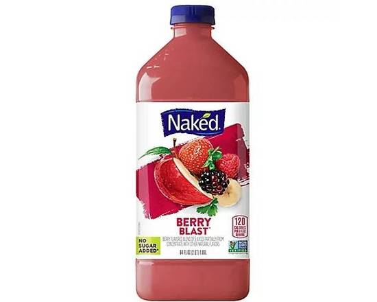 Order Naked Juice Smoothie Berry Blast (450 ml ) 15.2 fl oz  food online from Pit Stop Liquor Mart store, El Monte on bringmethat.com