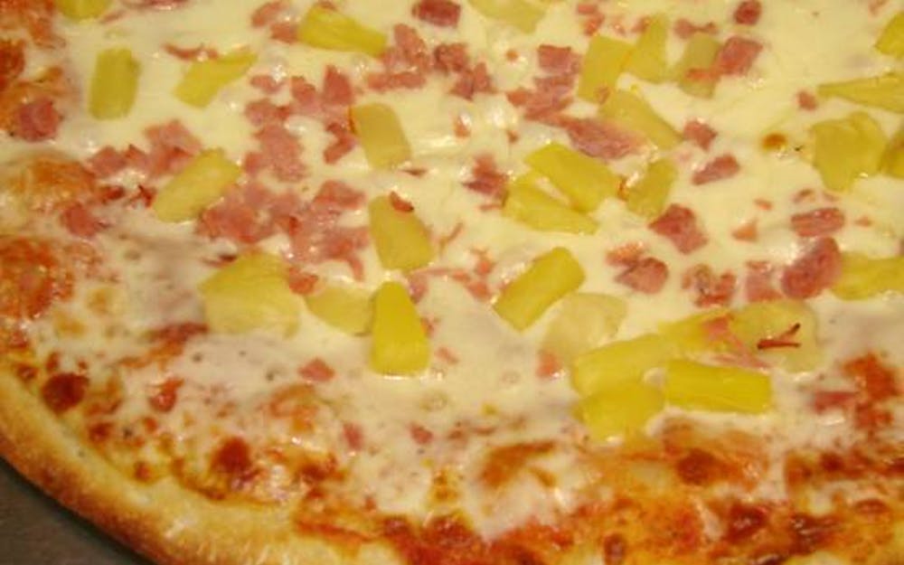 Order Hawaiian Pizza - Small food online from Cal'z Pizza Subs and Chicken Wings store, Virginia Beach on bringmethat.com