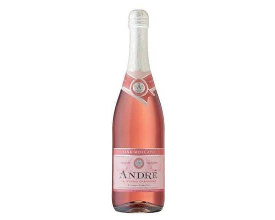 Order Andre Pink Moscato, 750mL bottle (9.5% ABV) food online from Central Liquor Market store, Los Angeles on bringmethat.com